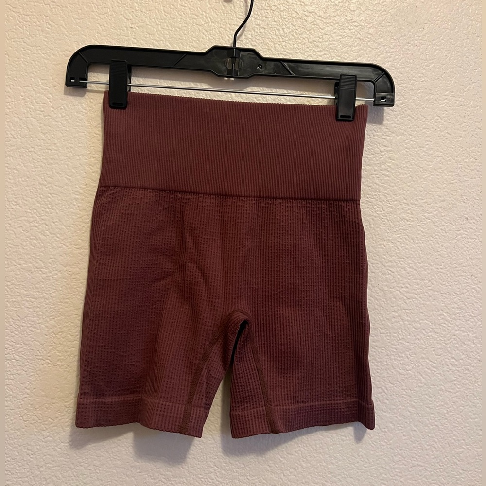 Brown Biker Shorts